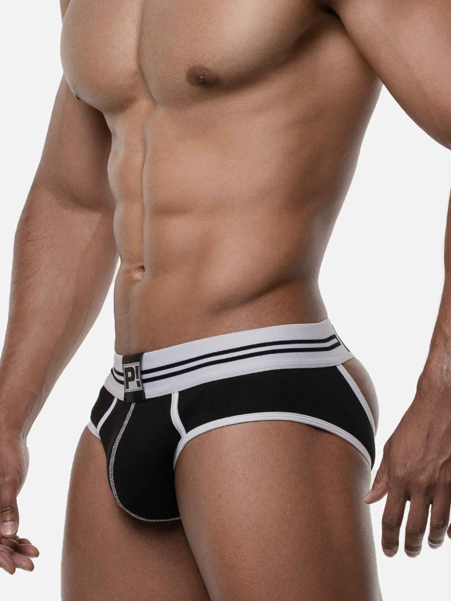 Backless Brief - Black Backless Brief - Black