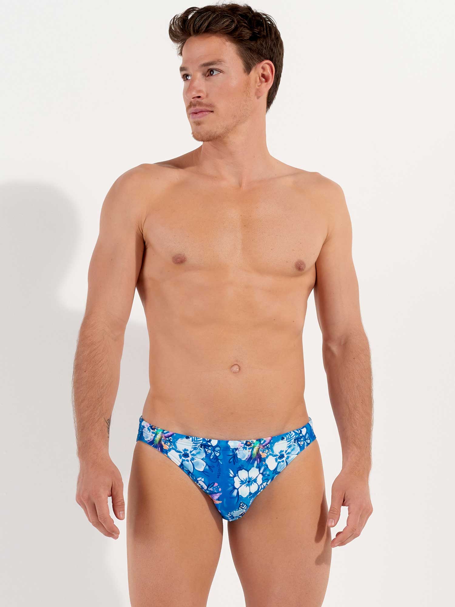 Swim Micro Briefs - Colibris Swim Micro Briefs - Colibris