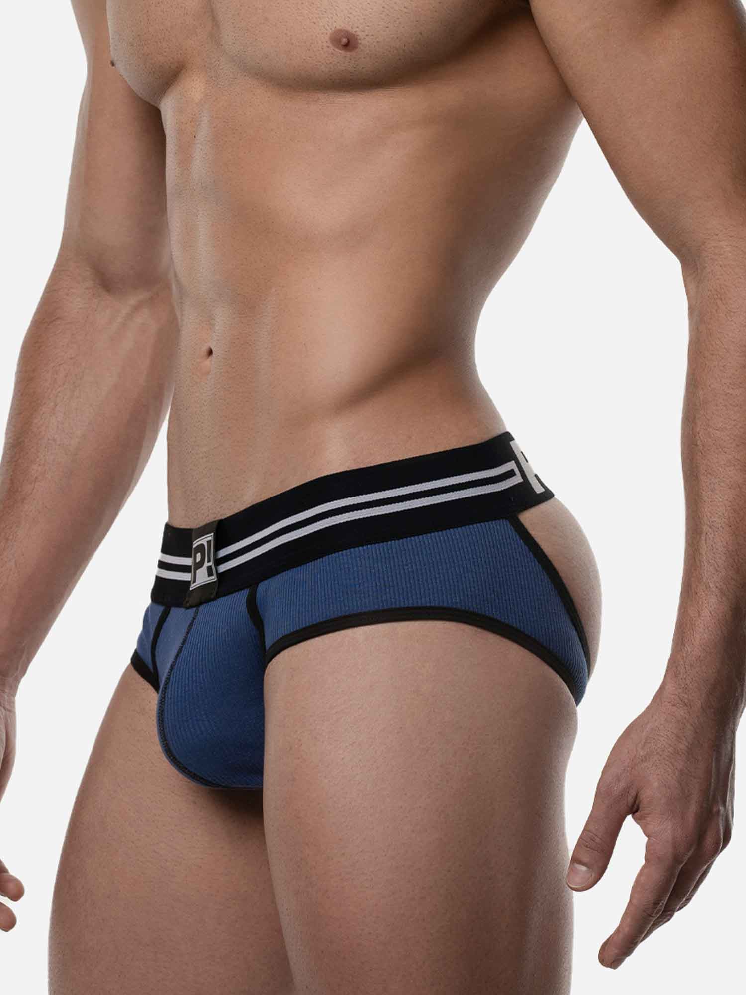Backless Brief - Blue Backless Brief - Blue